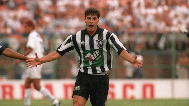 Túlio Maravilha decidiu o título brasileiro de 1995 para o Botafogo Foto: Cezar Loureiro